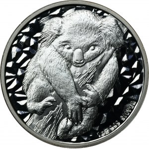 Austrálie, Elizabeth II, 1 dolar Perth 2007 - australský koala