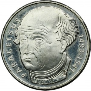Švajčiarsko, 20 frankov Bern 1993 B - 500. výročie narodenia Paracelsa