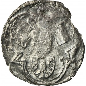 Hungary, Ladislaus the Posthumous, Denarius Nagybánya undated