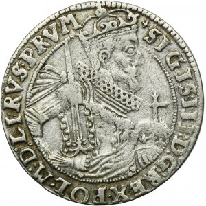 Sigismund III Vasa, 1/4 Thaler Bromberg 1624 - PRV M