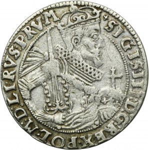 Sigismund III Vasa, 1/4 Thaler Bromberg 1624 - PRV M