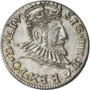 Sigismund III Vasa, 3 Groschen Riga 1593 - LIV