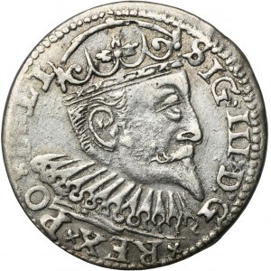 Sigismund III Vasa, 3 Groschen Riga 1599 - LI