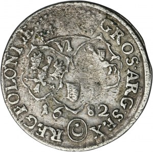 John III Sobieski, 6 Groschen Bromberg 1682 TLB