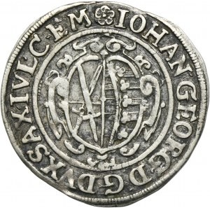 Nemecko, Sasko, Ján Juraj I., Drážďany penny 1625 HI