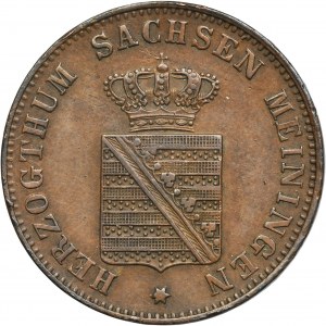 Niemcy, Księstwo Saksonia-Meiningen, Bernard II, 1 Krajcar Monachium 1854