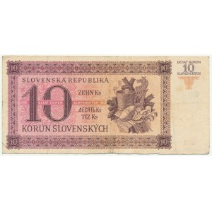 Slovensko, 10 korun 1943