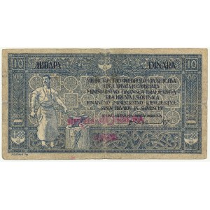 Jugoslávie, 50 kun za 10 dinárů 1919