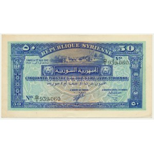 Syria, 50 Piastres 1942