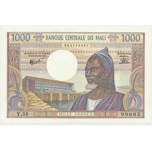 Mali, 1.000 Francs (1970-1984)