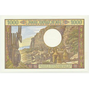 Mali, 1 000 franků (1970-1984)