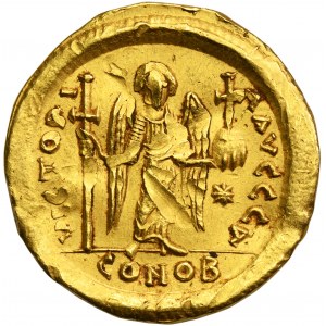 Byzantská říše, Justinián I., Solidus