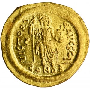 Byzantská ríša, Justín II, Solidus