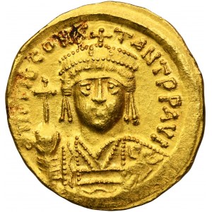 Byzantská říše, Tiberius II Constantine, Solidus