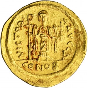 Byzantská ríša, Maurícius Tiberius, Solidus