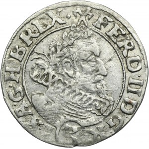 Silesia, Habsburg rule, Ferdinand II, 3 Kreuzer Breslau 1630 HR