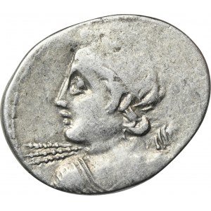Římská republika, Licinius Macer, denár
