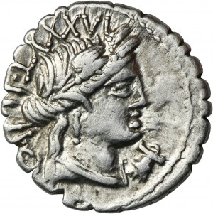 Republika Rzymska, C. Marius Capito, Denar
