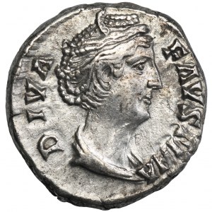 Roman Imperial, Faustina I, Denarius