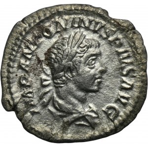 Roman Imperial, Elagabalus, Denarius