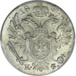 Polské království, 10 grošů Varšava 1830 KG - PCGS MS62 - ROTS