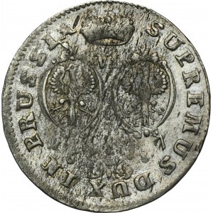 Germany, Brandenburg-Prussia, Friedrich Wilhelm, 6 Groschen Königsberg 1687 HS