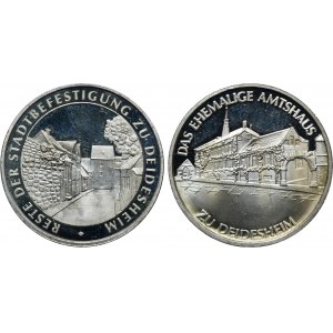 Set, Germany, Deidesheim, Commemorative Coins (2 pcs.)