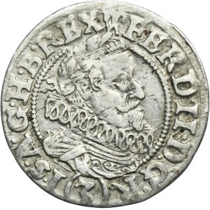 Silesia, Habsburg rule, Ferdinand II, 3 Kreuzer Breslau 1630 HR