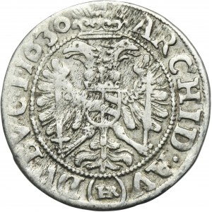 Silesia, Habsburg rule, Ferdinand II, 3 Kreuzer Breslau 1630 HR