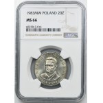 20 Zlato 1983 Nowotko - NGC MS66