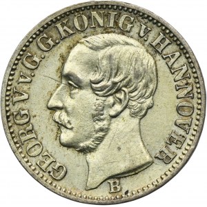 Germany, Kingdom Hannover, Georg V, 1/12 Thlaer Hannover 1860 B
