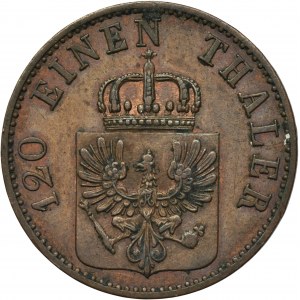 Germany, Kingdom of Prussia, Friedrich Wilhelm IV, 3 Pfennig Berlin 1846 A