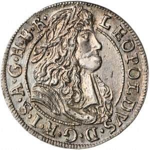 Austria, Leopold I, 3 Kreuzer Hall 1689