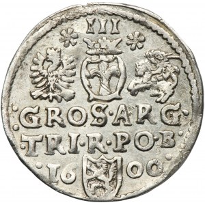 Sigismund III Vasa, 3 Groschen Bromberg 1600