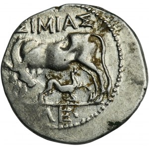 Řecko, Illyria, Apollonia, Drachma - Simias a Autoboulos