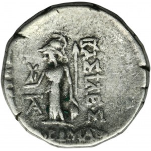 Greece, Kingdom of Bactria, Agathocles I Dicaeus, Tetradrachma