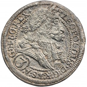 Austria, Leopold I, 3 Kruzer Graz 1705 IA