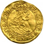John II Casimir, Ducat Danzig 1667 DL - VERY RARE