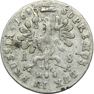 Nemecko, Brandenbursko-Prusko, Fridrich Viliam, Ort Königsberg 1685 HS