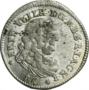 Niemcy, Brandenburgia-Prusy, Fryderyk Wilhelm, Szóstak Królewiec 1686 BA