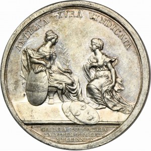 Medal Joining Galicia and Lodomeria to Austria 1773