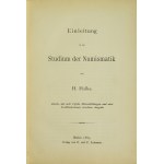 H. Halke, Einleitung in das Studium Der Numismatik - ORIGINÁL