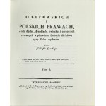 T. Czacki, O Litewskich i Polskich Prawach - Volume I and II - reprint