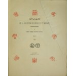E. Hutten-Czapski, Catalogue De La Collection Des Médailles et Monnaies Polonaises - Tom IV i V -ORYGINAŁ