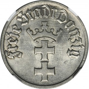 Slobodné mesto Gdansk, 1/2 gulden 1932 - NGC MS62