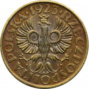 2 grosze 1923 Mosiądz
