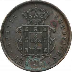 Portugalsko, Louis I, 10 Reales Lisabon 1871