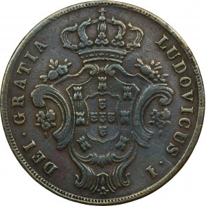 Portugal, Azores, Luiz I, 10 Réis Lisbon 1865