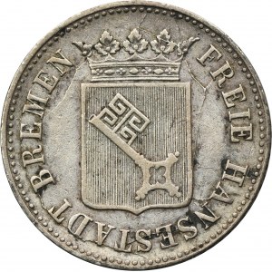 Nemecko, mesto Brémy, 12 Grote 1840