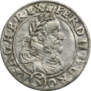 Silesia, Habsburg rule, Ferdinand II, 3 Kreuzer Breslau 1626 HR